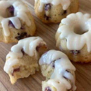 Lemon Blueberry Mini Bundts
