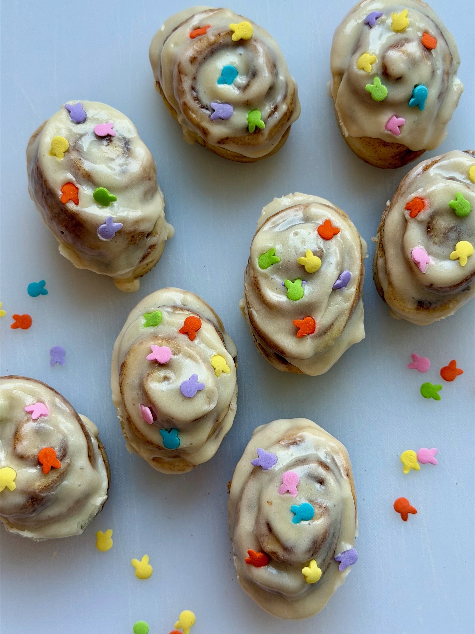 Cinnamon Roll Eggs