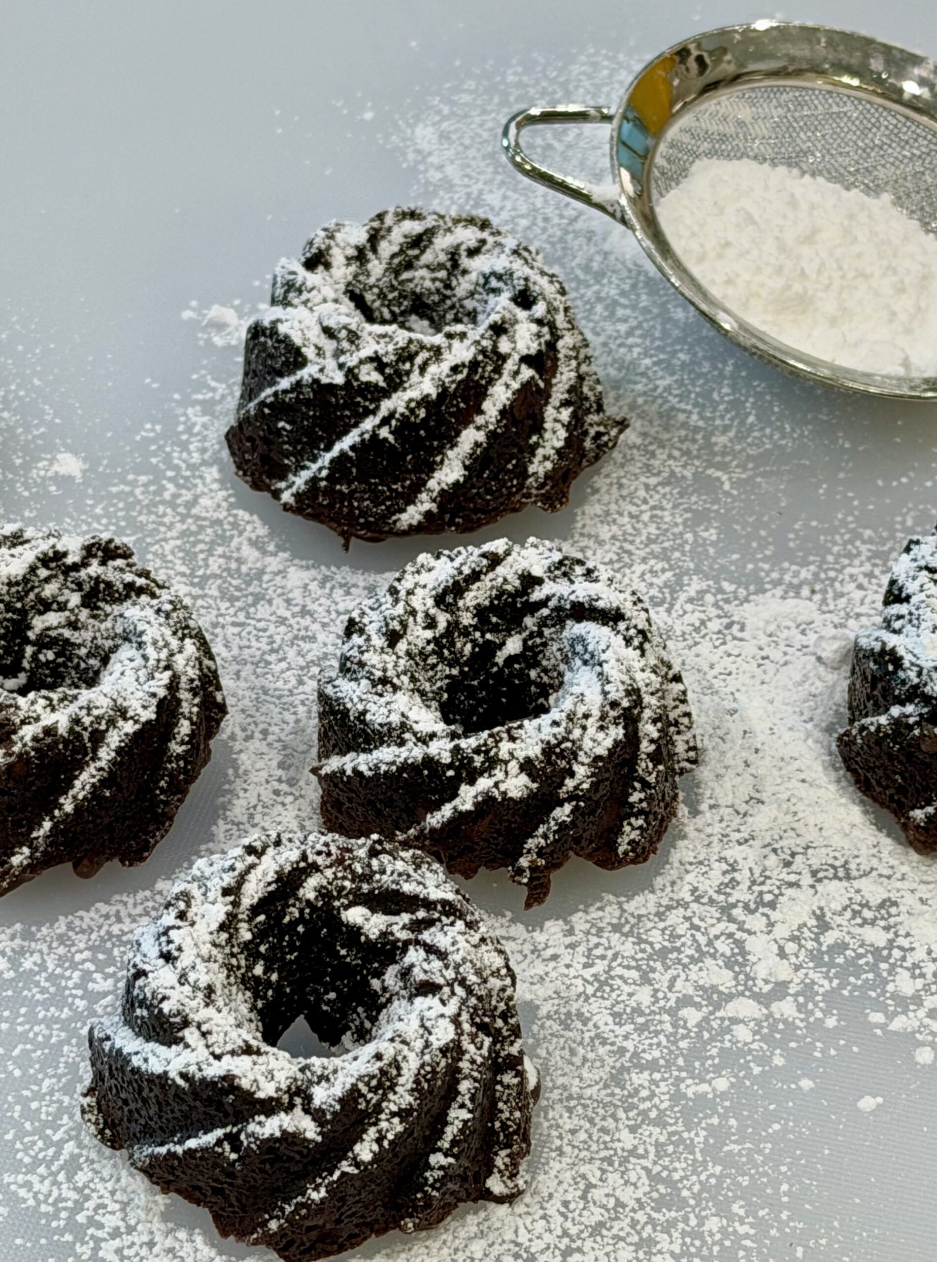 Baby Brownie Cakes